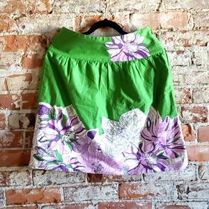 Wide Band Summertime Bubble Skirt